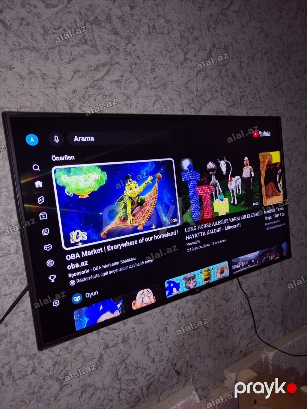 LG Smart TV – 109” dioqonal cizigi belə yoxdur ideal vəziyyətdədir — TV və Video, Bakı (4)