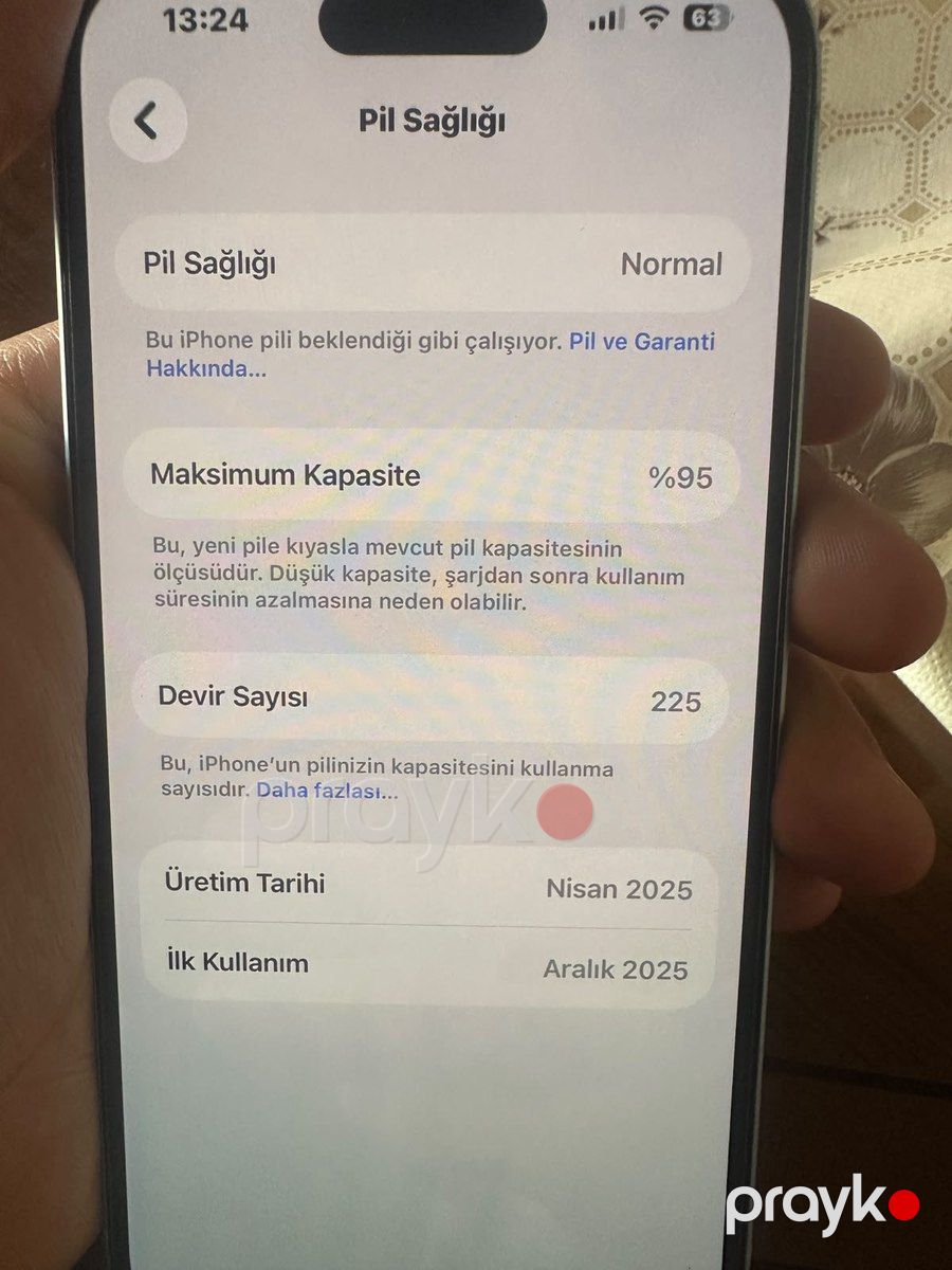 Apple iPhone 15 Blue 128GB/6GB — Smartfonlar, Bakı (3)