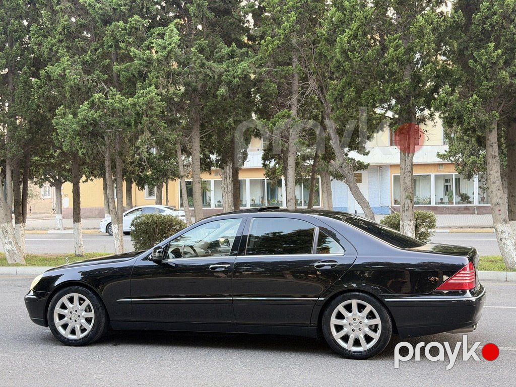 Mercedes S 350, 3.7 L, 2003 il, 320 877 km — Avtomobillər, Sumqayıt (10)