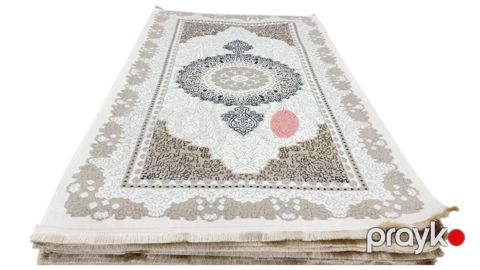 Xalça SH8825, bej, ipək, 100x200 sm — Bakı