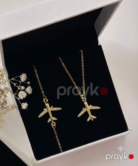 Bijuteriya dəsti boyunbağı və qolbaq 73760 — Bakı
