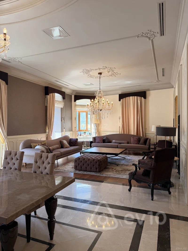 6 otaqlı mənzil, 350 m², Nizami küçəsi — kirayə — Mənzil, Bakı (3)