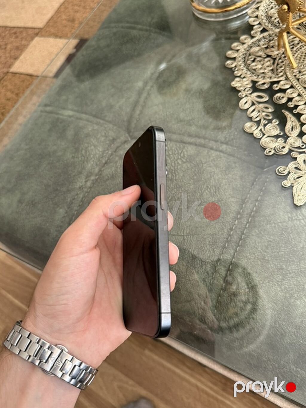 IPhone 15 Pro, Black Titanium, Face ID — Apple iPhone, Bakı (4)