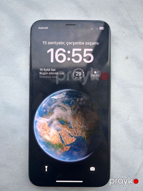 IPhone X, 64 GB, Gümüşü, Face ID — Sumqayıt