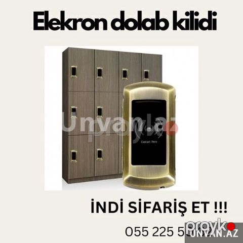 Elektron dolab kilid sistemi — Bakı