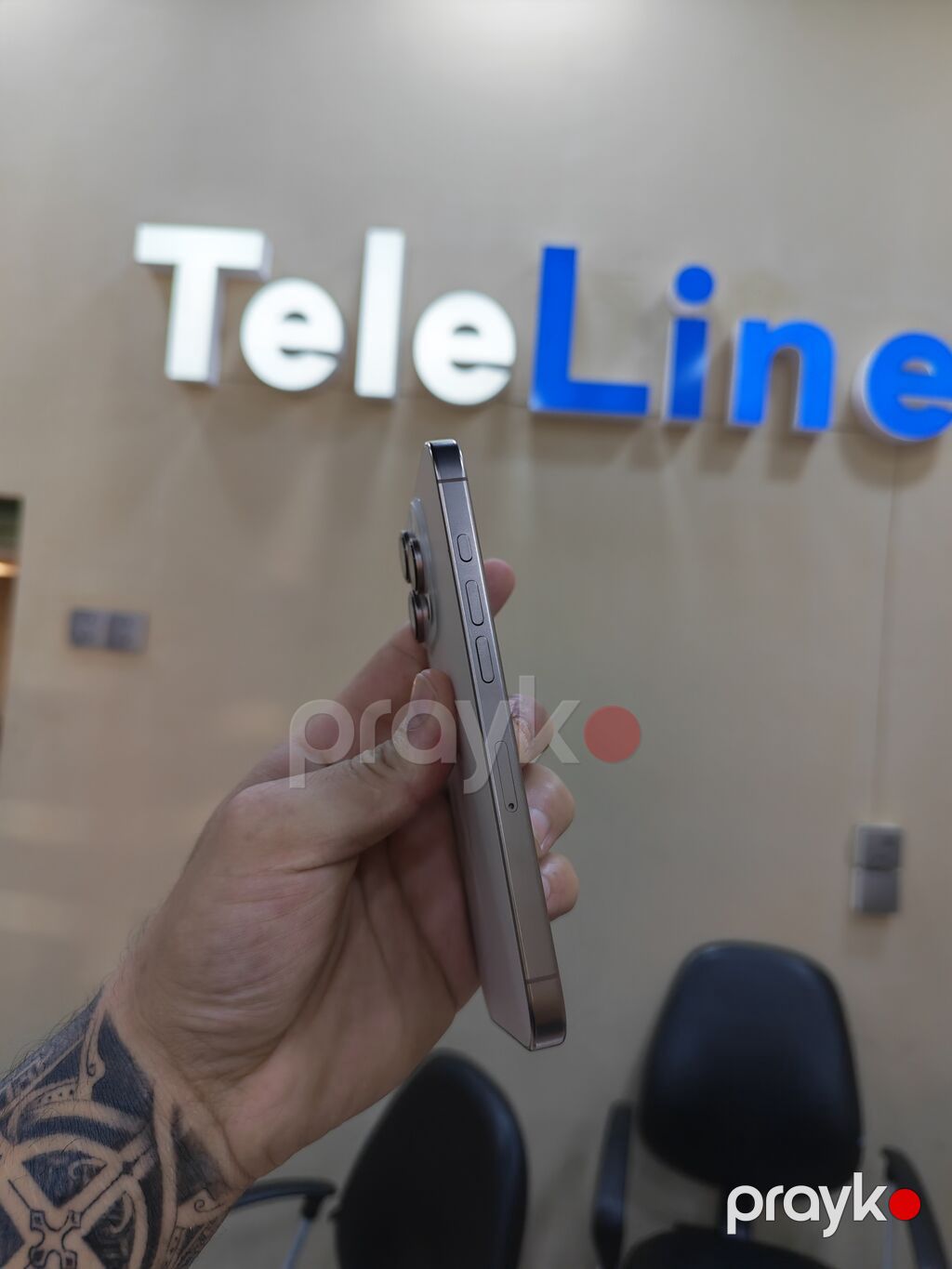IPhone 16 Pro, 128 GB, Desert Titanium, Zəmanət, Simsiz şarj, Face ID — Apple iPhone, Bakı (6)
