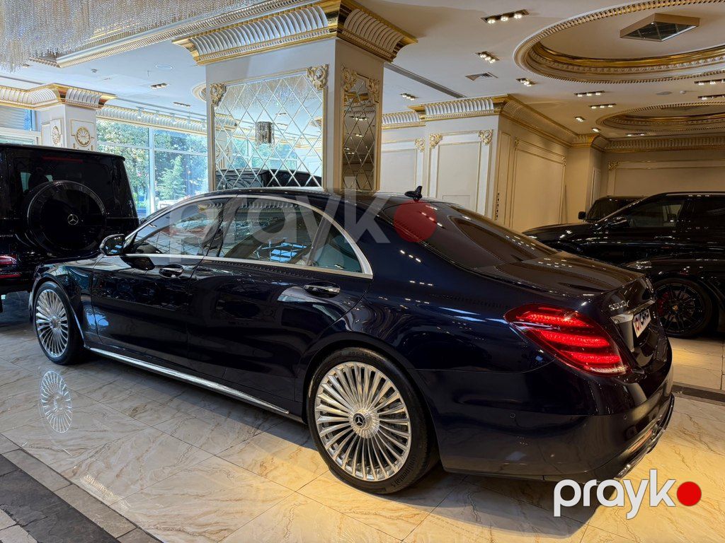 Mercedes S 500 4MATIC, 4.7 L, 2014 il, 116 000 km — Avtomobillər, Bakı (6)