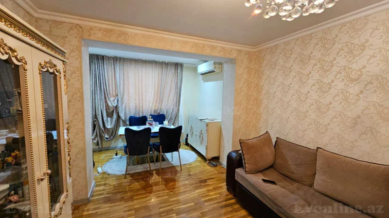 Satılır 2 otaqlı Mənzil Köhnə tikili 55 m² Bakı, Yasamal r., Elmlər Akademiyası m — Bakı