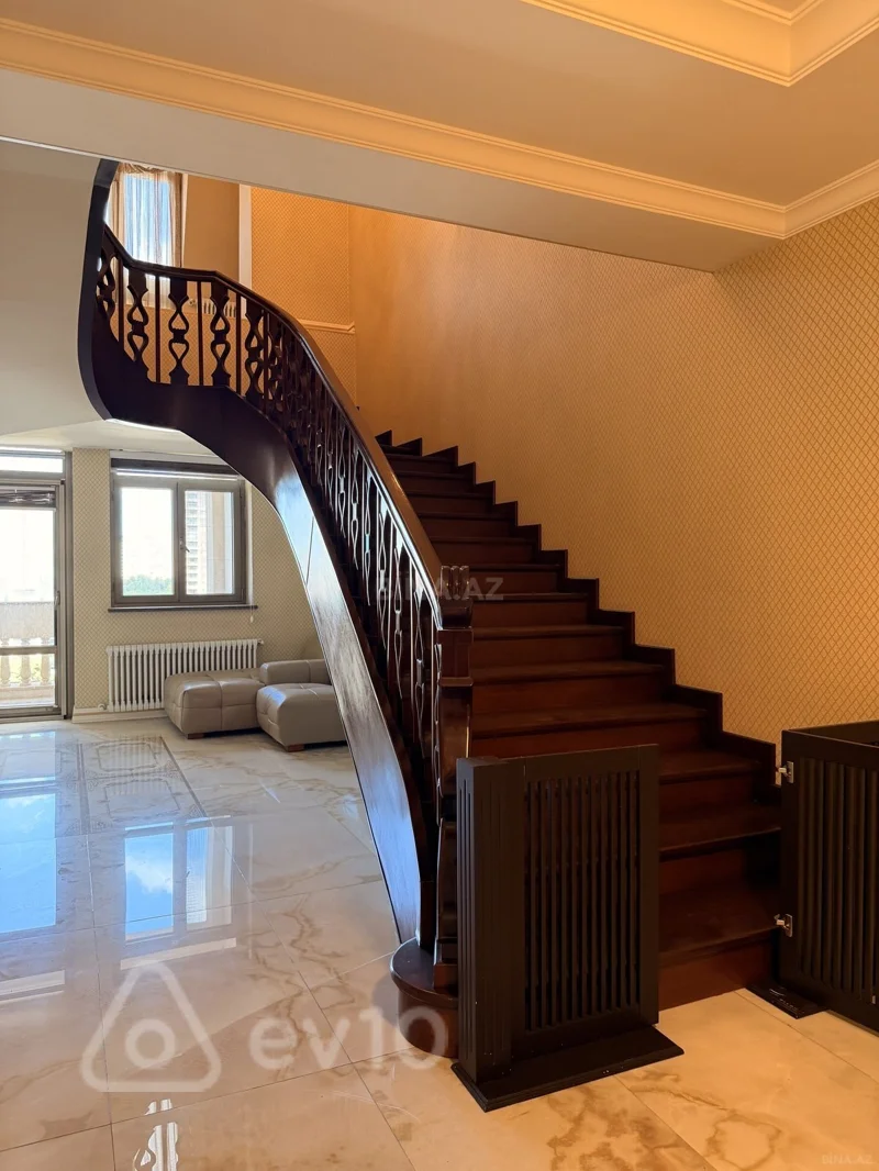 6 otaqlı mənzil, 530 m², Bakixanov küçəsi — kirayə — Bakı