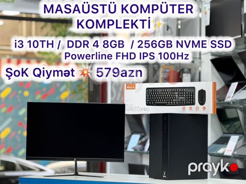 Masaüstü kompüter DDR4 — Bakı