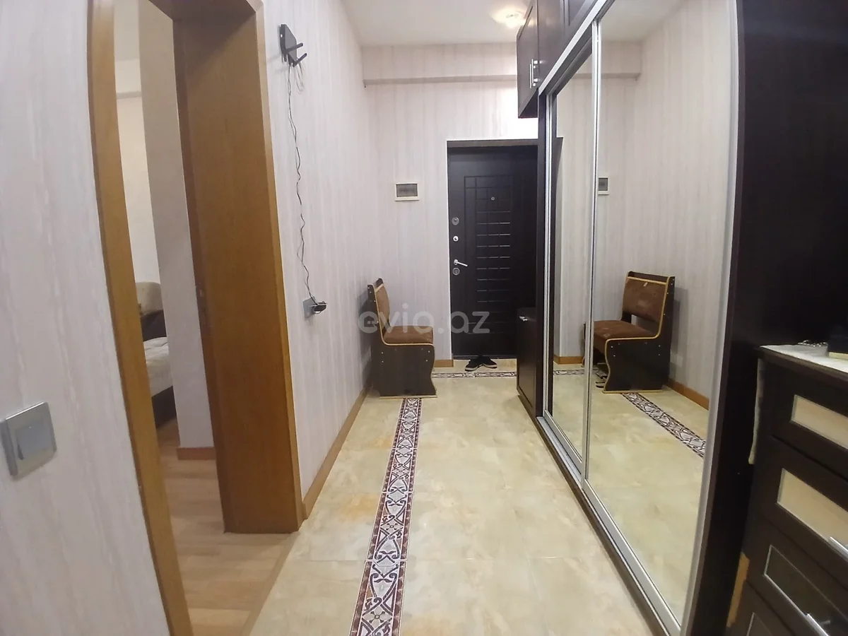 Kirayə 2 otaqlı mənzil İnşaatçılar metrosu yaxınlığında — Mənzil, Bakı (8)