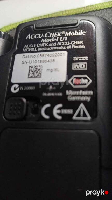 Şəkər ölçən aparat "Accu Check Mobile Germany" — Gözəllik və səhiyyə, Bakı (2)