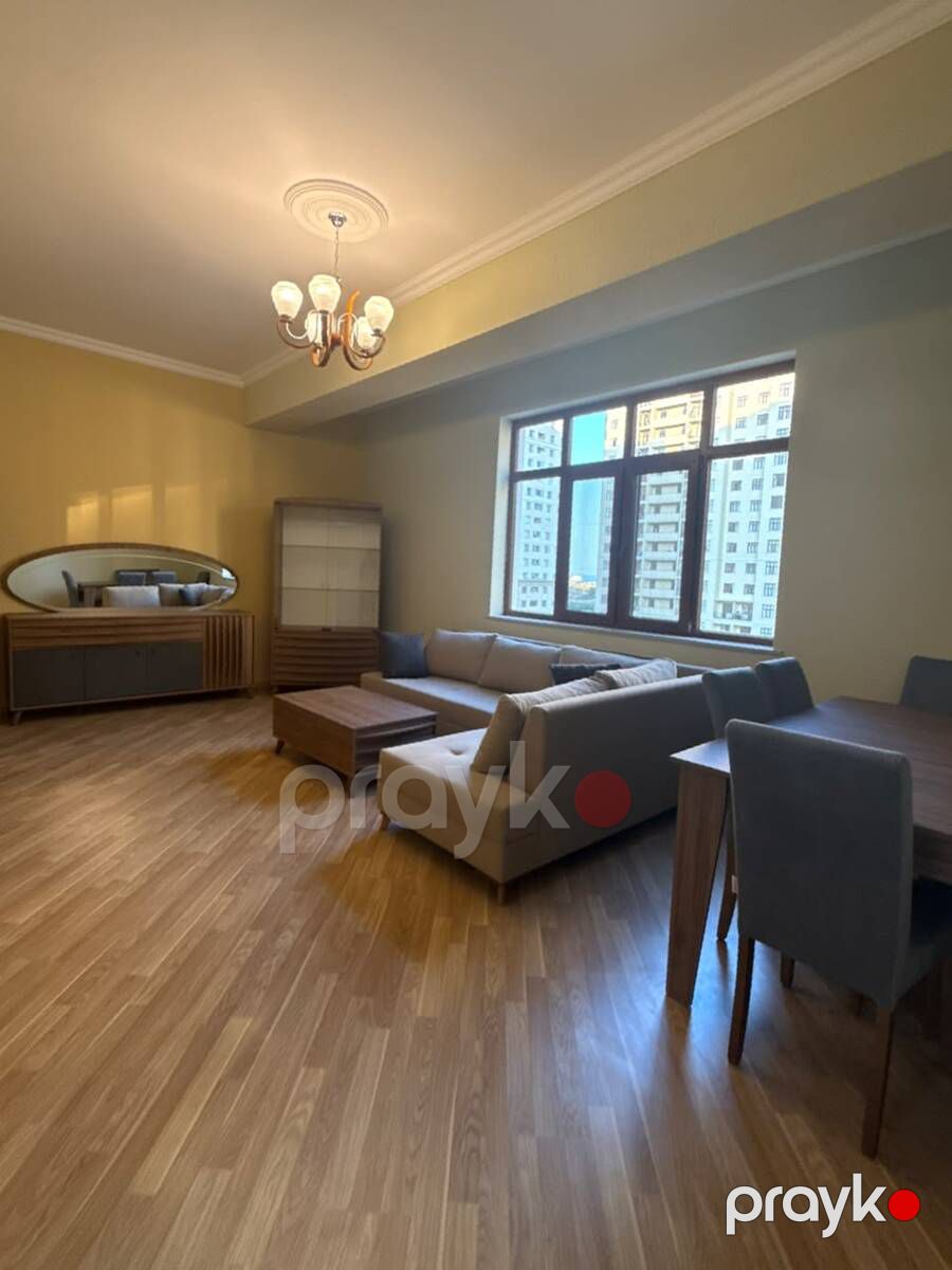 İcarəyə verilir 3 otaqlı yeni tikili 120 m² — Mənzil, Bakı (2)