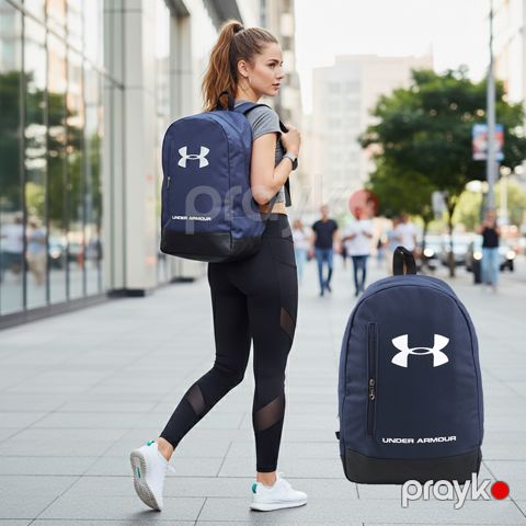 Under Armour Unisex Gündəlik və Səyahət Bel Çantası – Dəri Teksturalı Alt Hissə