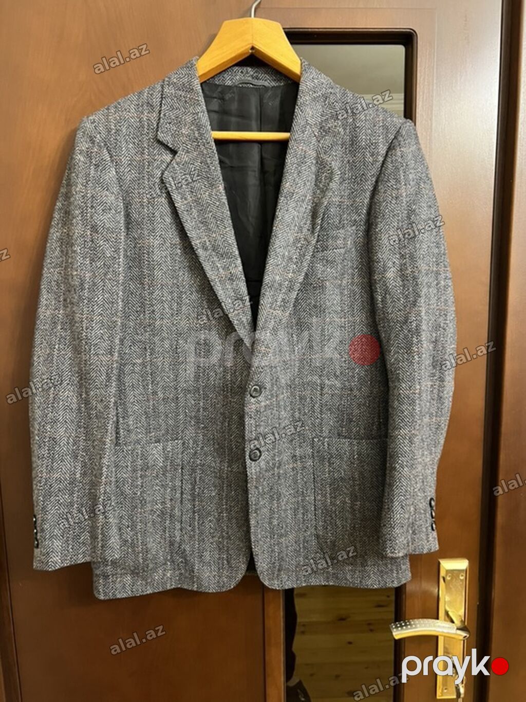 Kişi tweed blazer/caket - Material: qalın toxumalı tweed — Şəxsi əşyalar, Bakı (2)