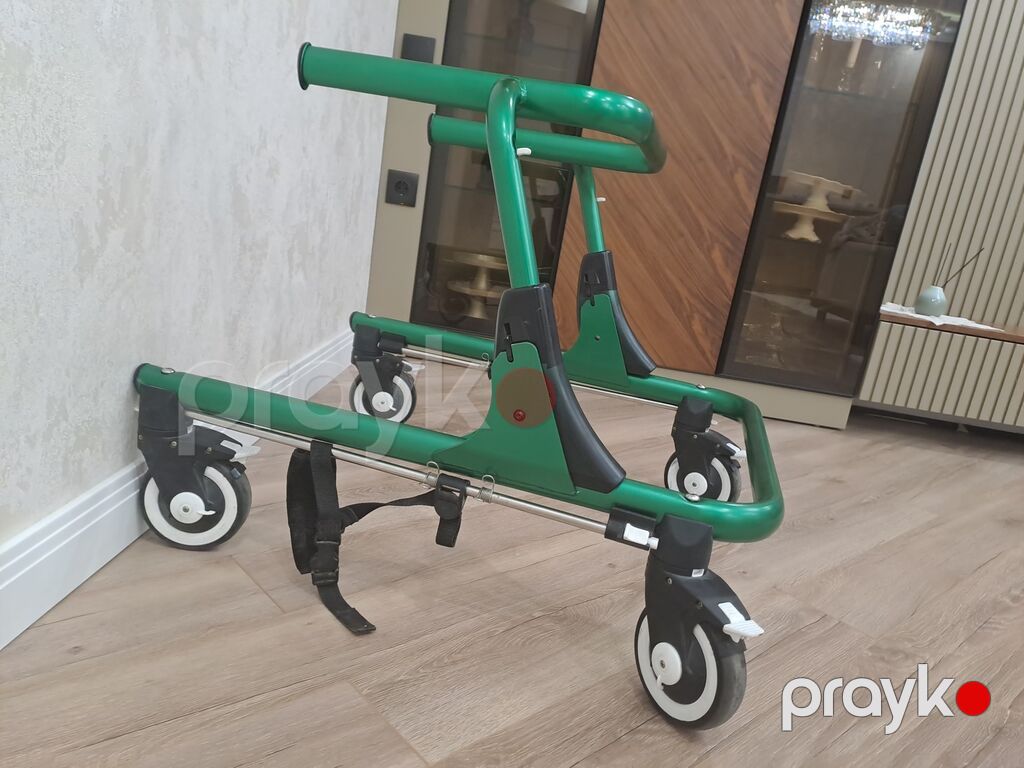 Uşaq üçün arxa dəstəklə gəzdirici (posterior walker) – yüngül və — Kürəklər və yürüyüş aparatları, Sumqayıt (3)