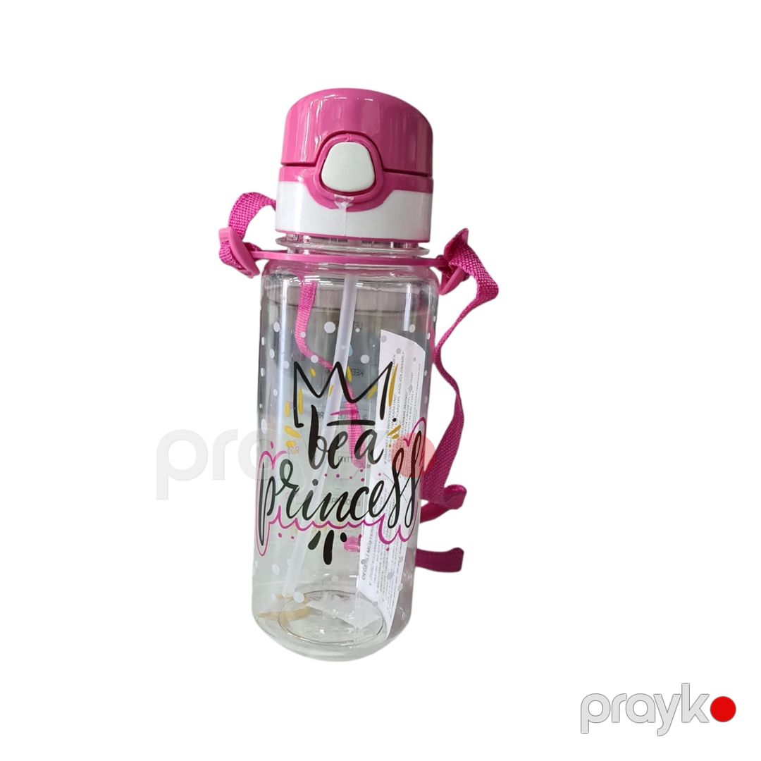 İdman su qabı Ticon Kosmo Plastik 500 ml Çəhrayı Göy — Mallar, Bakı (2)