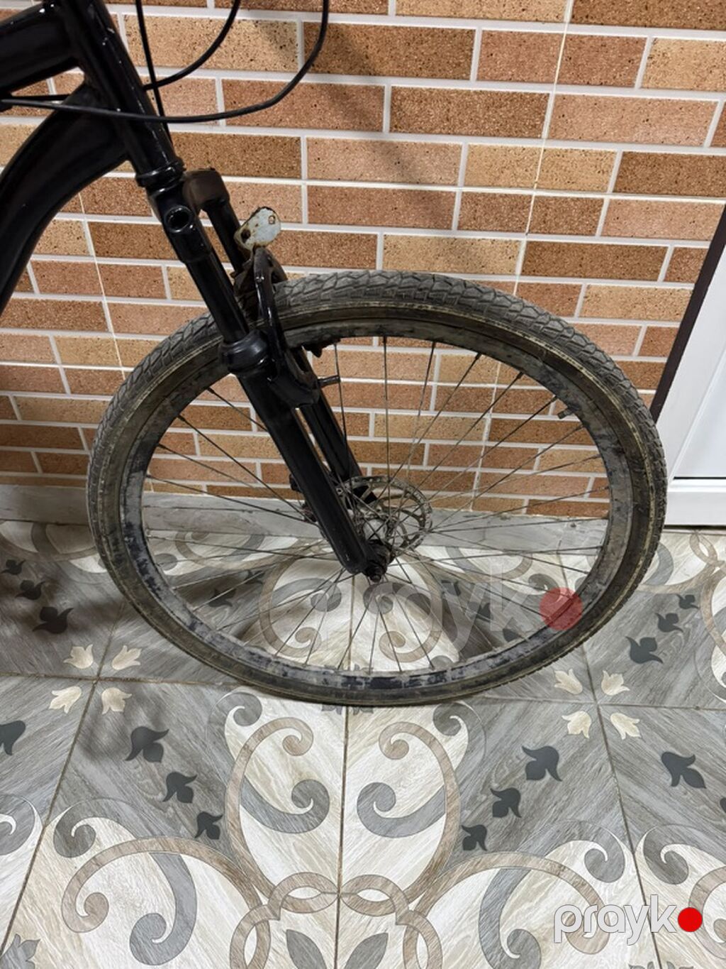 Şəhər/trek tipli velosiped – qara rəng - Yüngül alüminium tipli — Yol velosipedləri, Bakı (5)