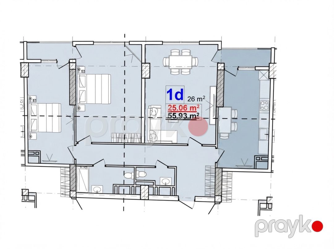 Satılır 3 otaqlı yeni tikili 131 m² — Mənzil, Bakı (4)
