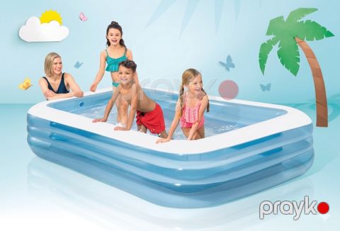 Şişmə hovuz Intex 58484, 1020 l, açıq mavi — Bakı