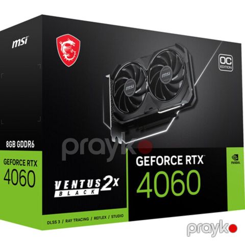 MSI Ventus 2X RTX 4060 8GB GDDR6 OC Dlss 3 / Ray Tracing — Bakı