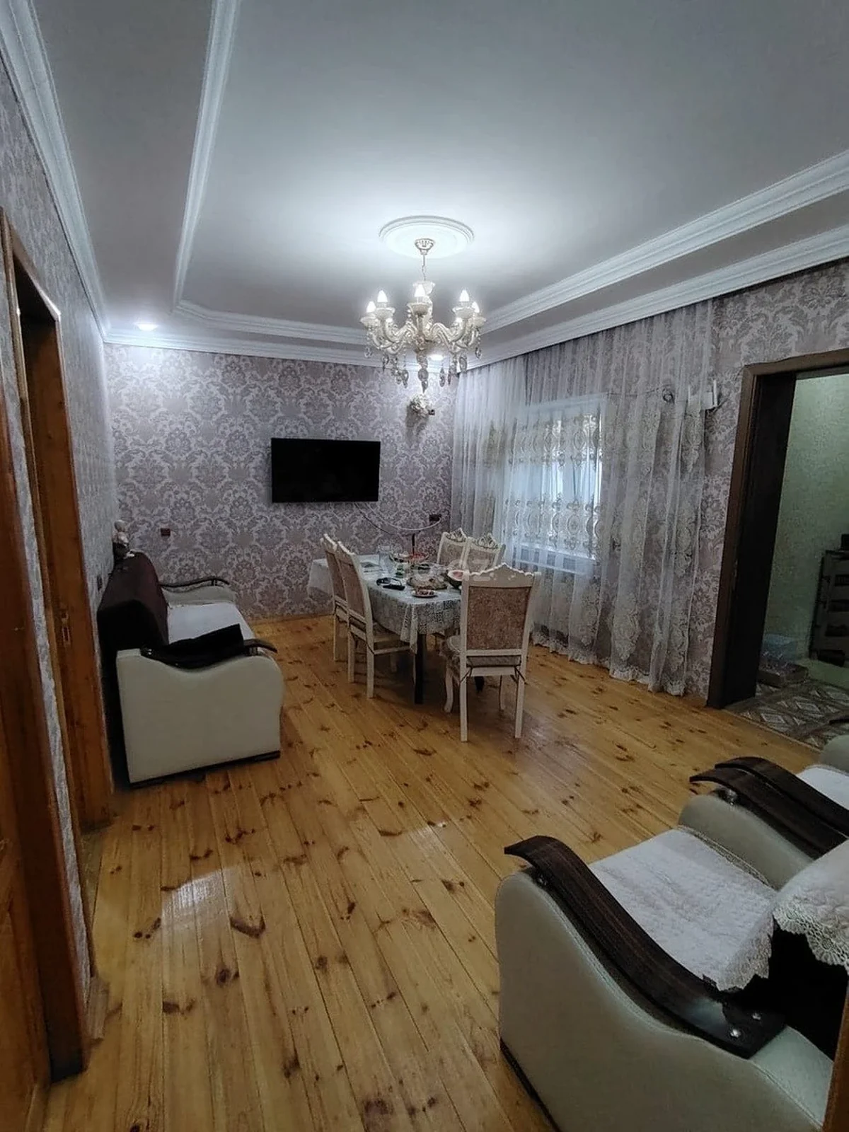 4 otaqlı həyət evi satılır Qaraçuxur qəsəbəsində — Ev, villa, Bakı (4)