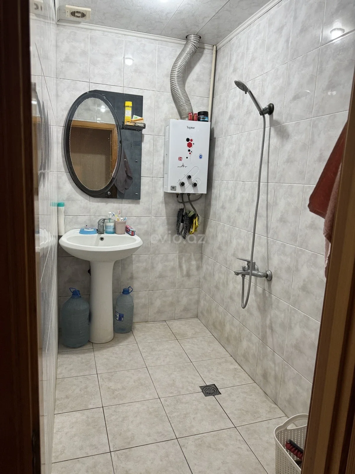 2 otaqlı tam təmirli mənzil satılır Bakıxanov qəsəbəsində — Mənzil, Bakı (11)