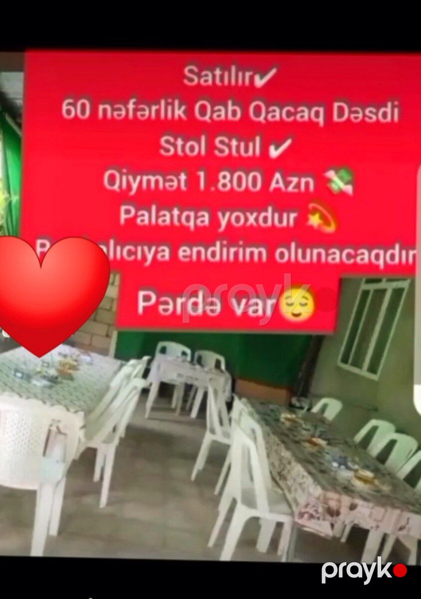 Masa və oturacaqlar — Mebel, Şirvan (2)