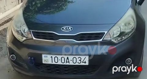 Avtomobil qeydiyyat nişanı - 10-OA-034 — Bakı