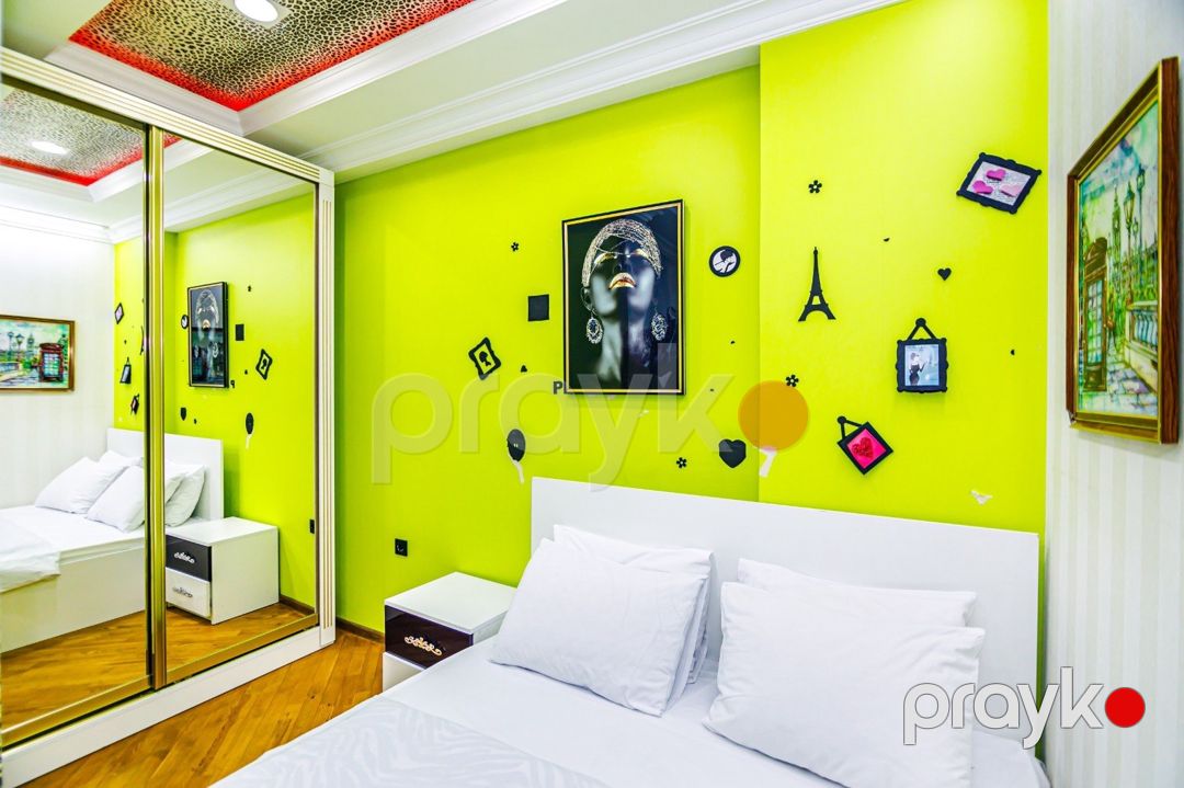 İcarəyə verilir 3 otaqlı yeni tikili 120 m² — Mənzil, Bakı (6)