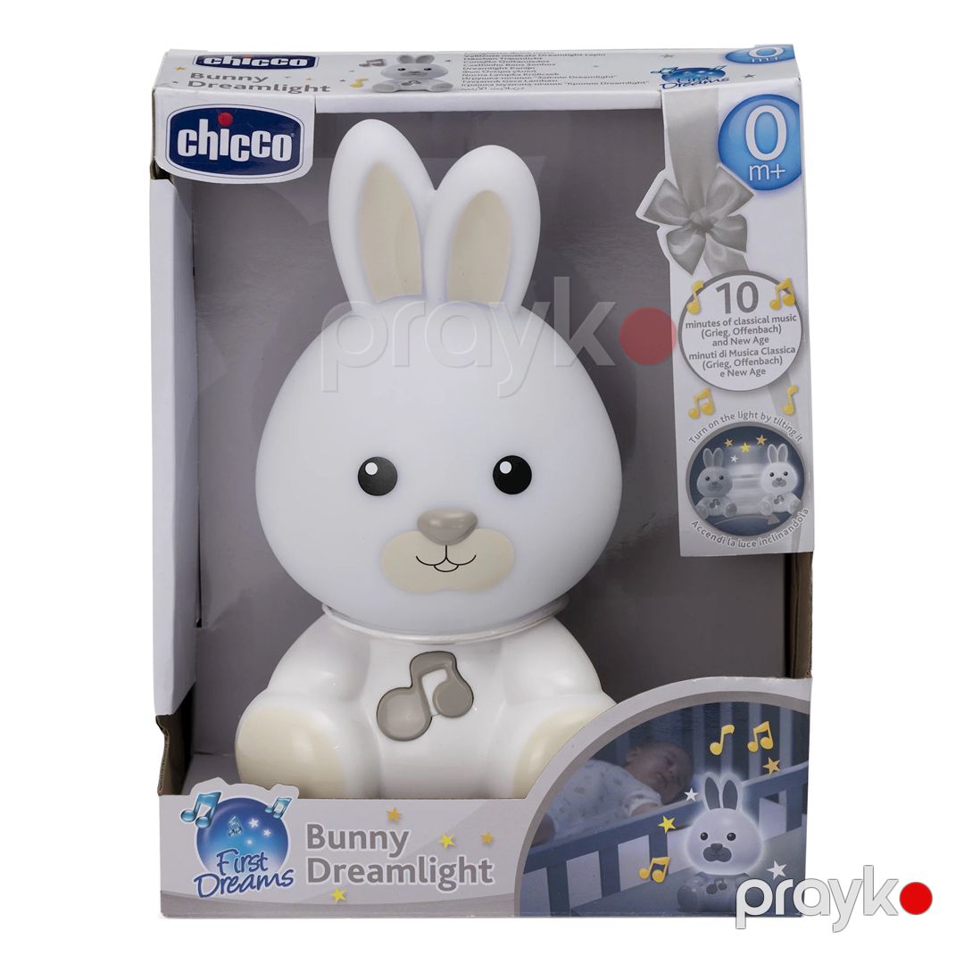 Uşaq lampası Chicco Bunny Dreamlight, ağ — Mallar, Bakı (2)