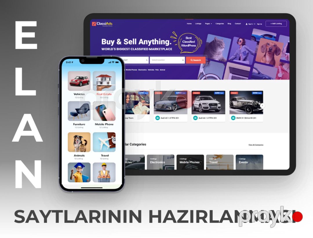 Veb sayt hazırlanması — Reklama, IT, marketing, Bakı (7)