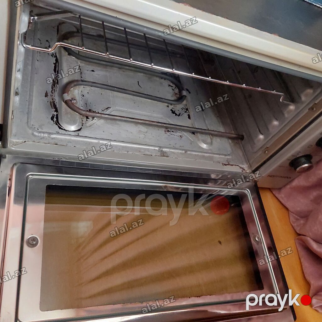 Hoffmann elektrik mini soba - Kompakt stolüstü dizayn, şüşə ön qapı — Elektronika, Bakı (3)