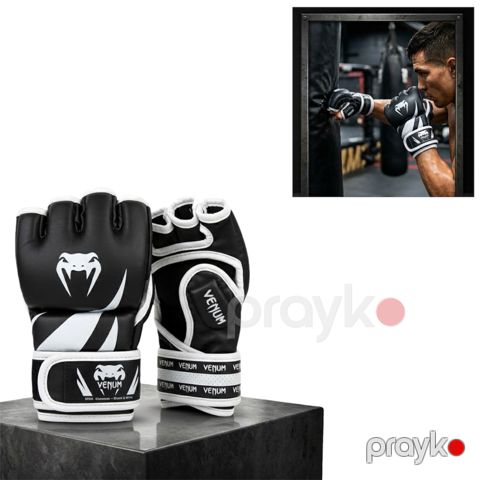 MMA əlcəyi Venum, qara/ağ, ölçü XL — Bakı