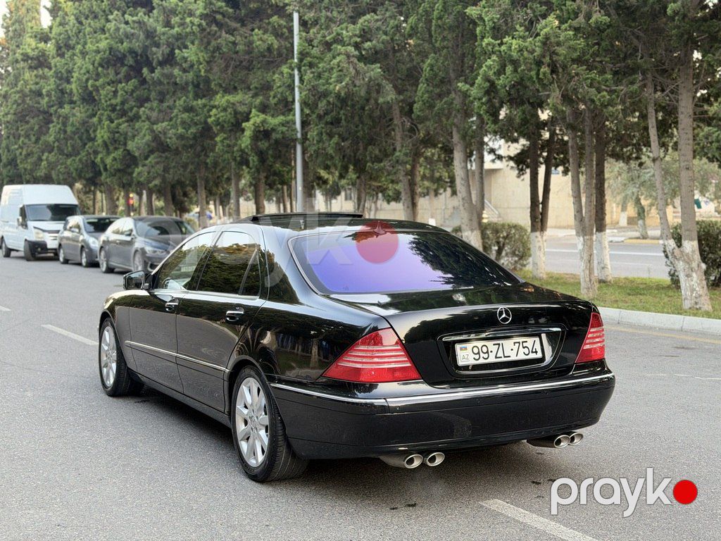 Mercedes S 350, 3.7 L, 2003 il, 320 877 km — Avtomobillər, Sumqayıt (8)