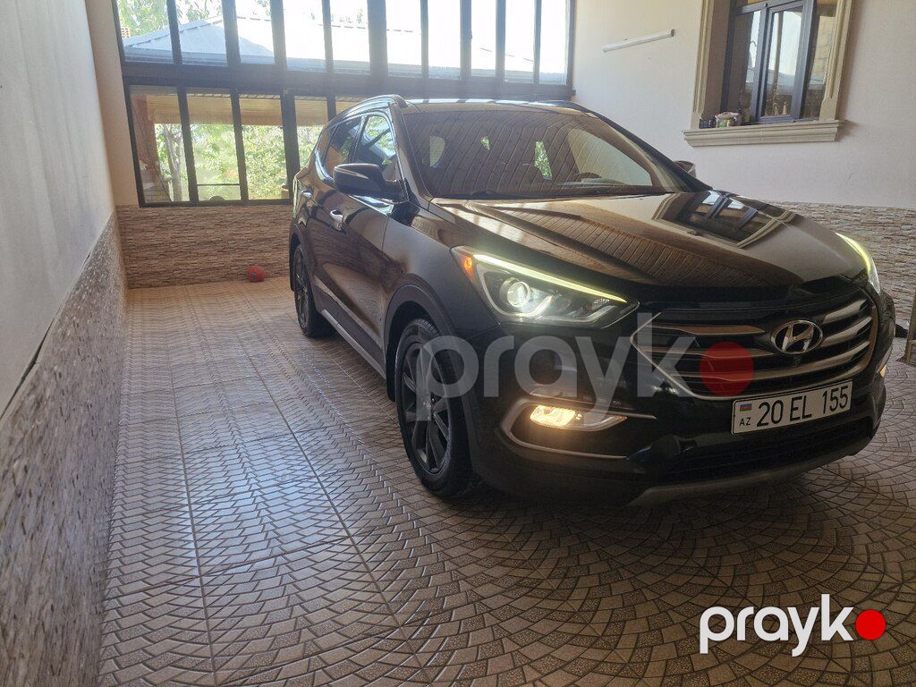 Hyundai Santa Fe, 2.0 L, 2018 il, 178 533 km — Avtomobillər, Gəncə (7)