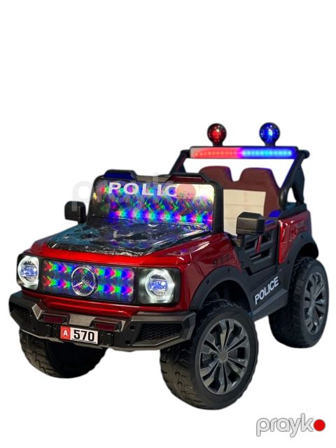 Uşaq elektrik avtomobili azr570, qırmızı — Bakı