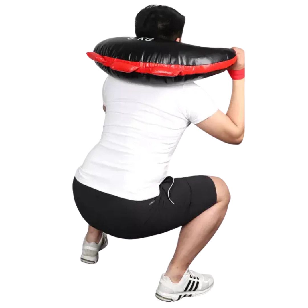 Sandbag, qara/qırmızı, süni dəri, 10 kq — Mallar, Bakı (2)
