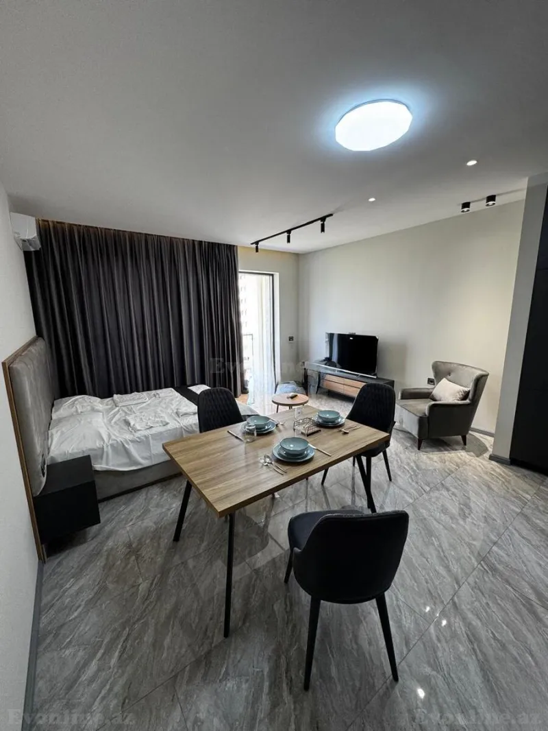 Kirayə verilir 1 otaqlı Mənzil Yeni tikili 57 m² Bakı, Sabunçu r., Sea Breeze — Mənzil, Bakı (5)