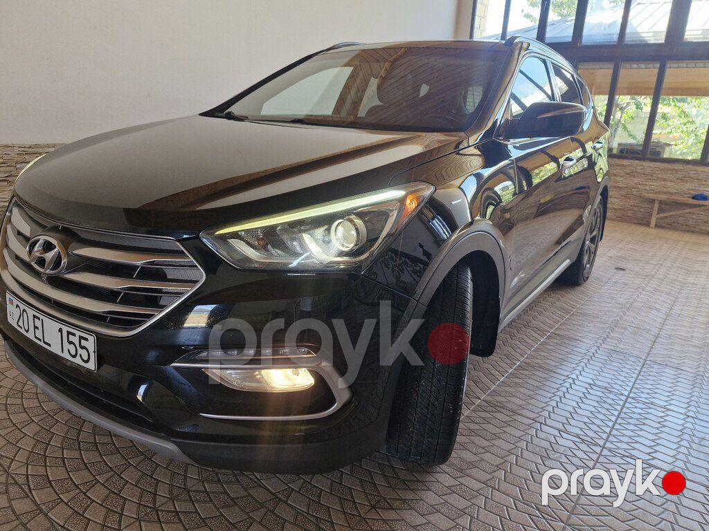 Hyundai Santa Fe, 2.0 L, 2018 il, 178 533 km — Avtomobillər, Gəncə (9)