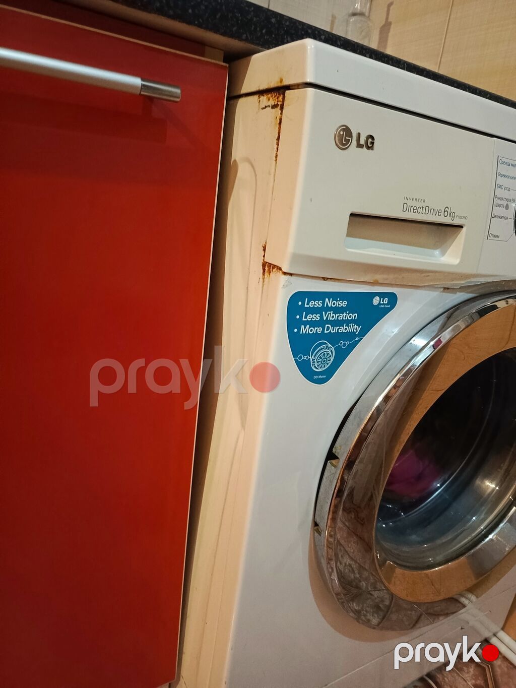 LG frontallı paltaryuyan maşın - Model: LG F1022ND (Direct Drive) — Çamaşır maşınları, Bakı (2)