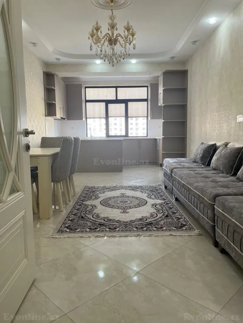 Kirayə verilir 3 otaqlı Mənzil Yeni tikili 100 m² Bakı, Nəsimi r — Bakı