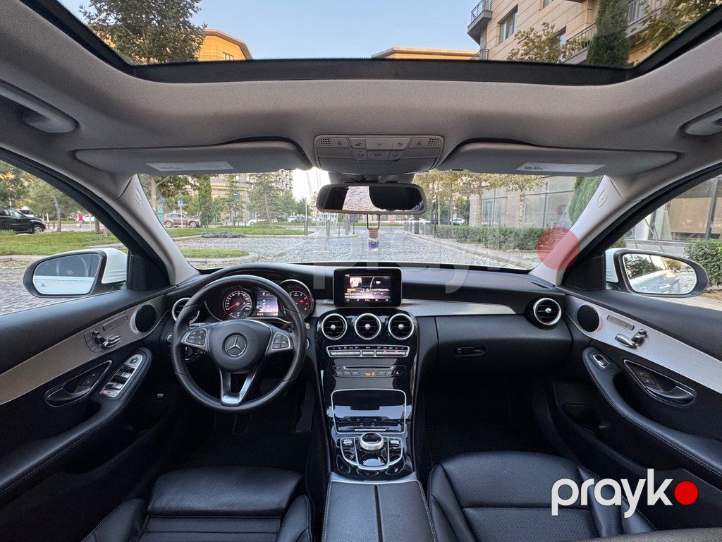 Mercedes C 300, 2.0 L, 2017 il, 86 000 km — Avtomobillər, Bakı (12)