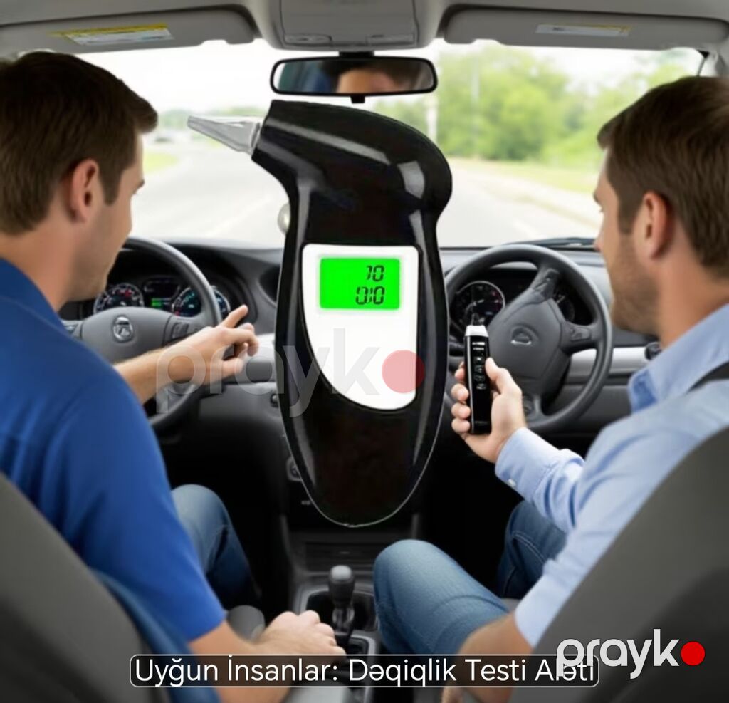 Portativ Alkoqol Testeri (Breathalyzer) - Rəqəmsal LCD ekran — Digər, Bakı (3)