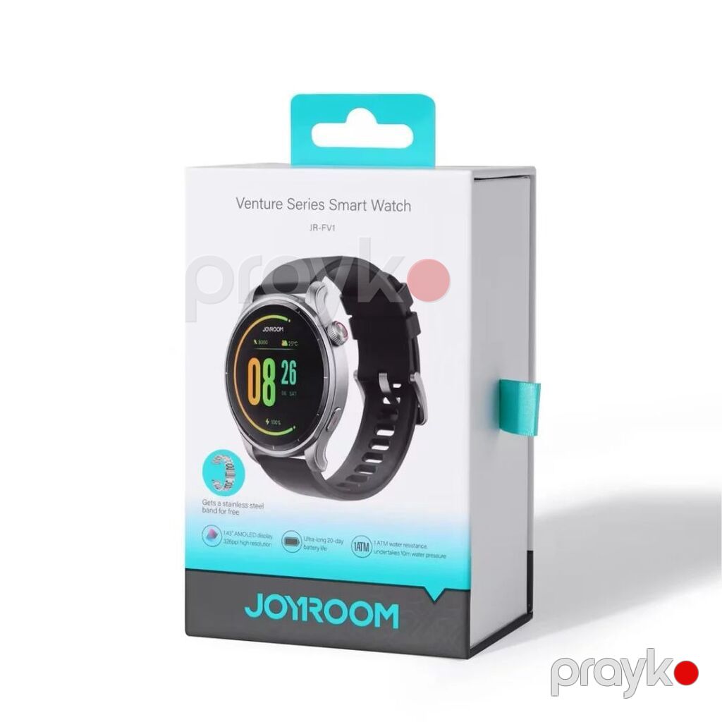 Joyroom Venture Series Smart Watch (JR-FV1) - 1.45" AMOLED yüksək — Ağıllı saatlar, Xırdalan (2)