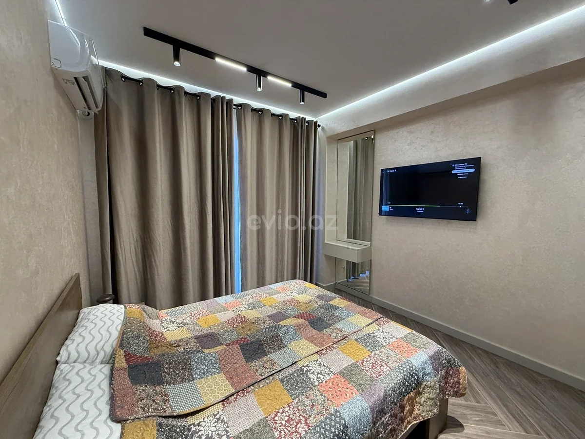 Kirayə 2 otaqlı mənzil Ağ Şəhərdə — Mənzil, Bakı (4)