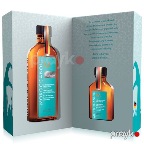 Saçlar üçün yağ Moroccanoil Eurovision Kit Original Treatment 100 ml+25 ml — Bakı