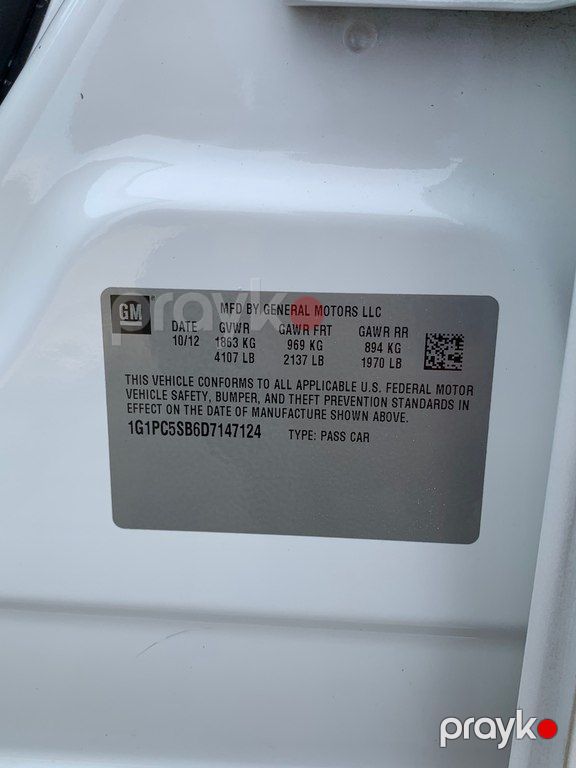 Chevrolet Cruze, 1.4 L, 2012 il, 226 458 km — Avtomobillər, Bakı (7)