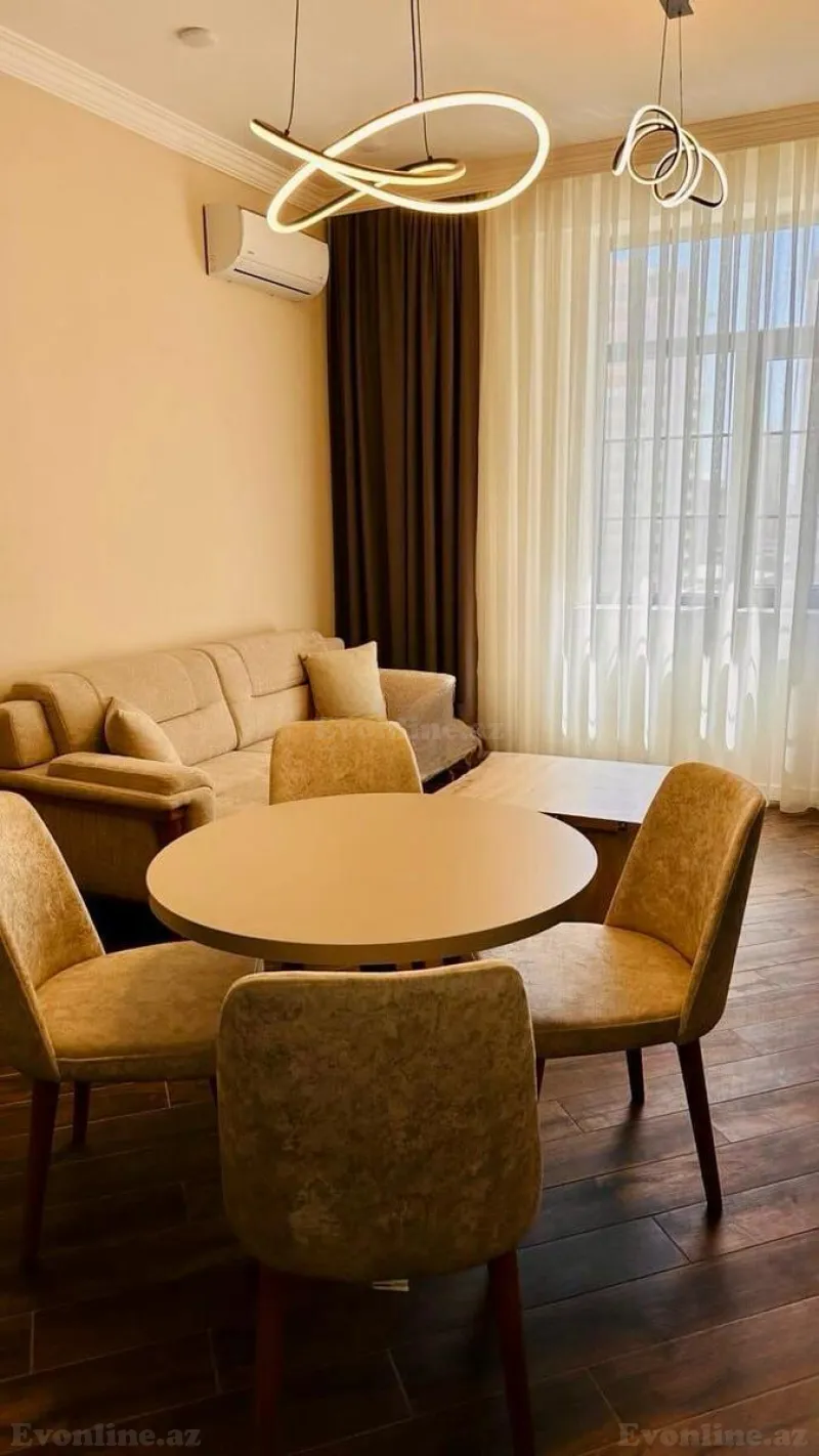 Kirayə verilir 2 otaqlı Mənzil Yeni tikili 65 m² Bakı, Yasamal r., Elmlər Akademiyası m — Mənzil, Bakı (4)