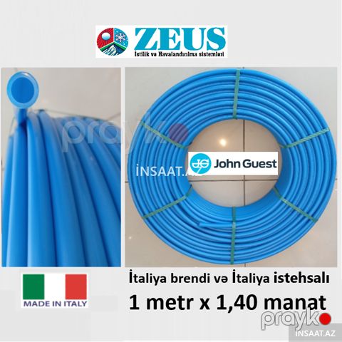 Boru 16x2 Pe-rt John Guest — Bakı
